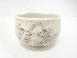 作家物　志野　茶碗（保護箱付）